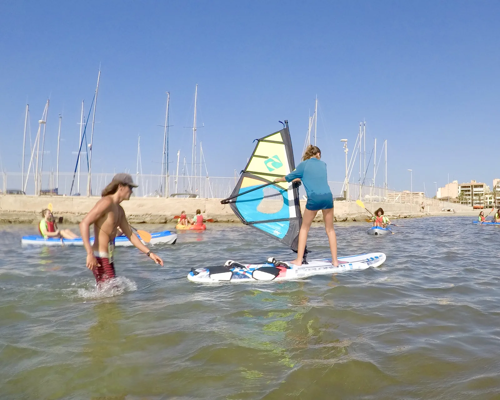 Clase privada de windsurf 3